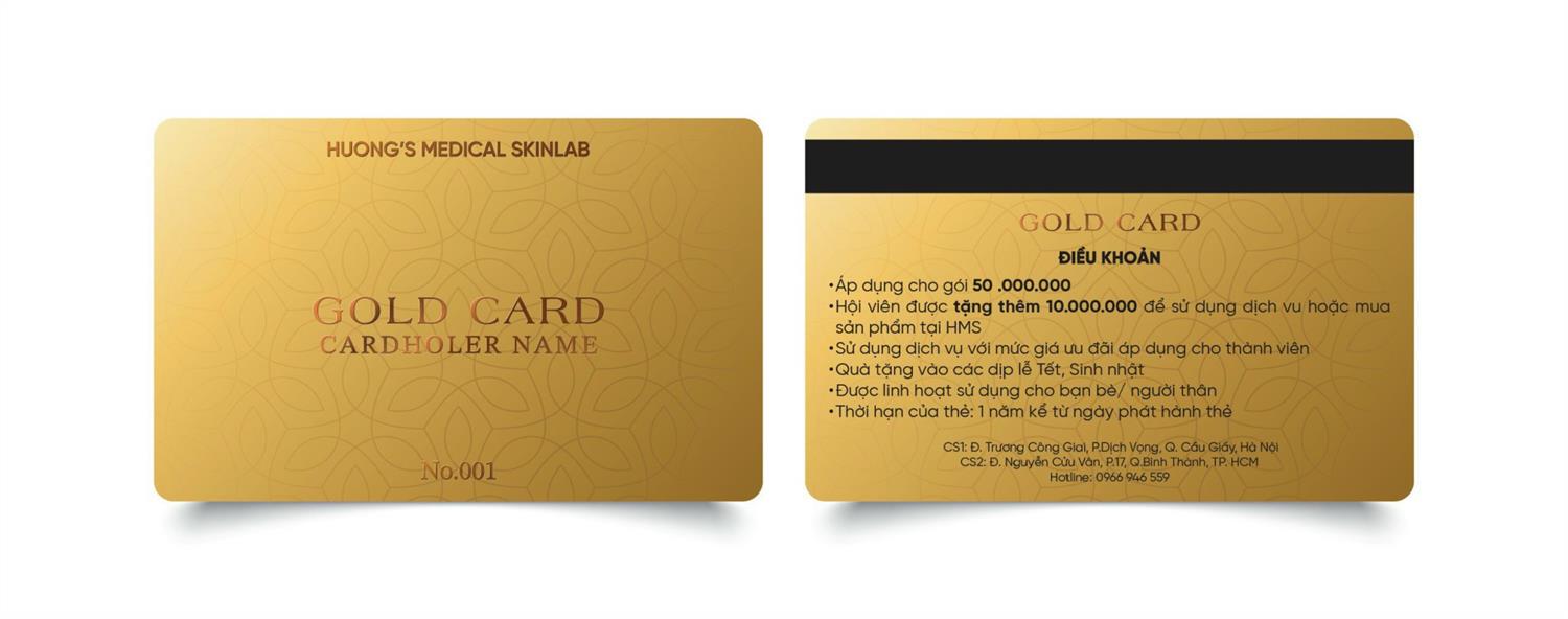 Thẻ (50 10) Gold Card